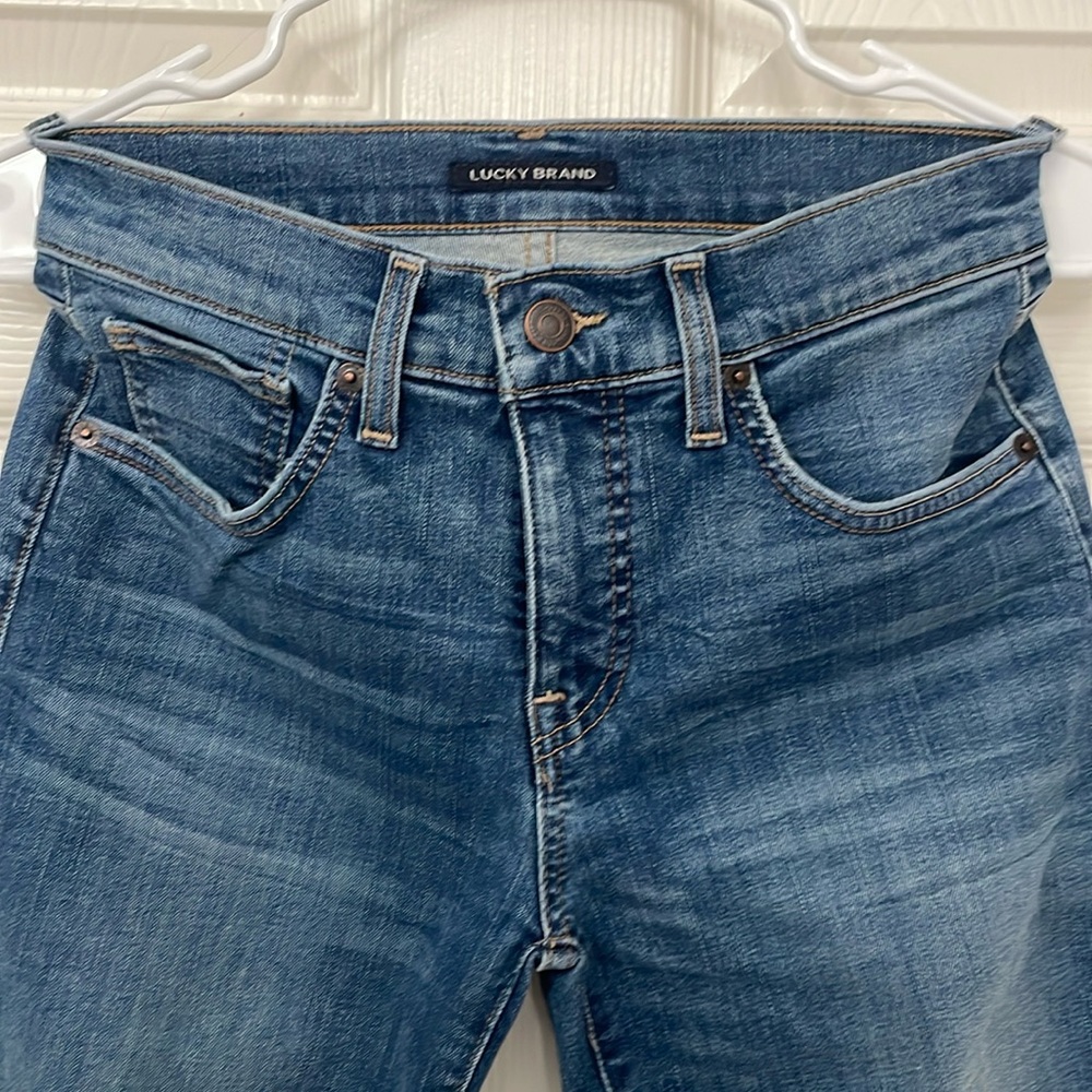 Lucky jeans. Ava crop